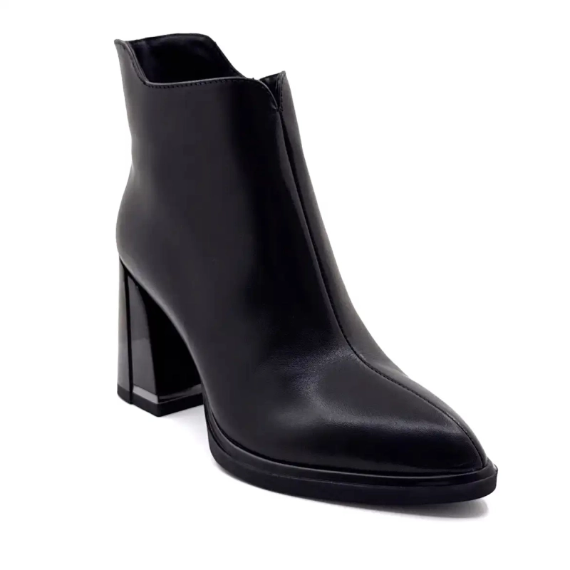 Metamorfose Vamemoi Sort Læder Ivoire Chaussures