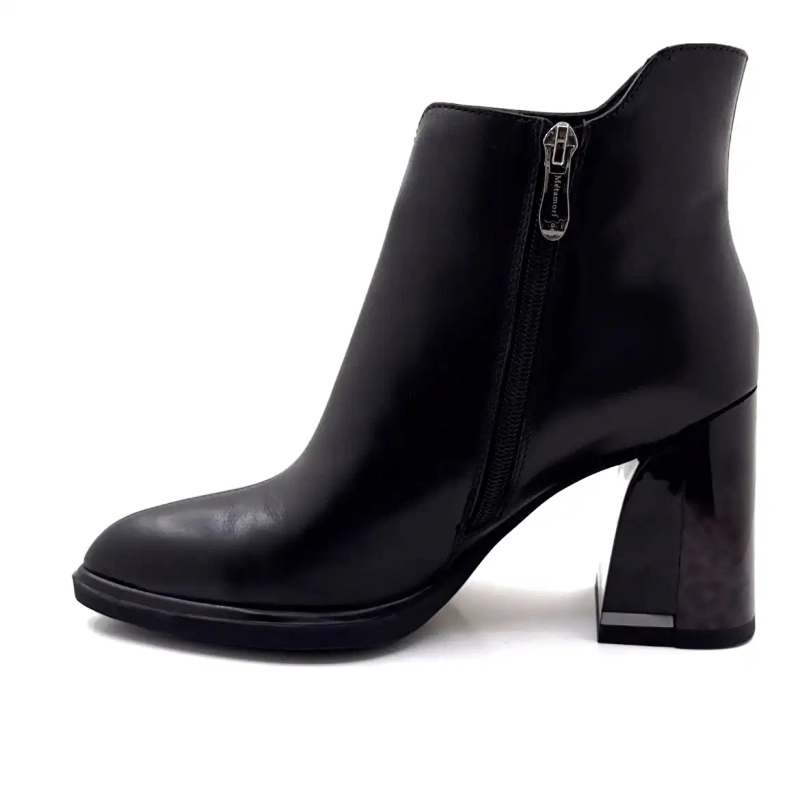 Metamorfose Vamemoi Μαύρο Δέρμα Ivoire Chaussures