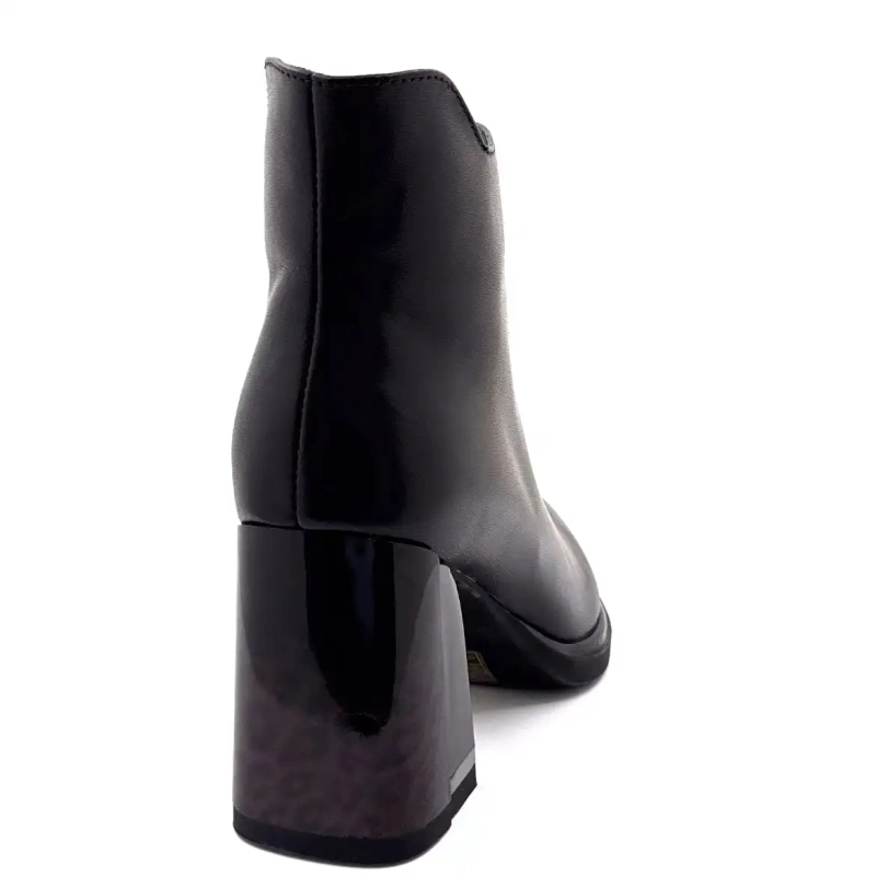 Metamorfose Vamemoi Couro Preto Ivoire Chaussures