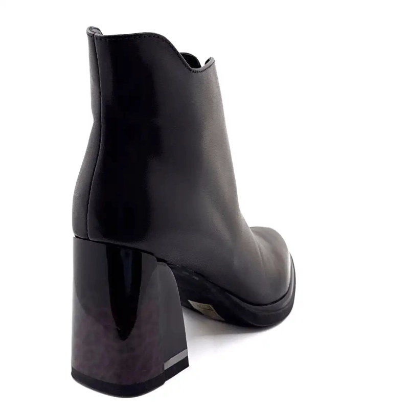 Metamorfose Vamemoi svart skinn Ivoire Chaussures