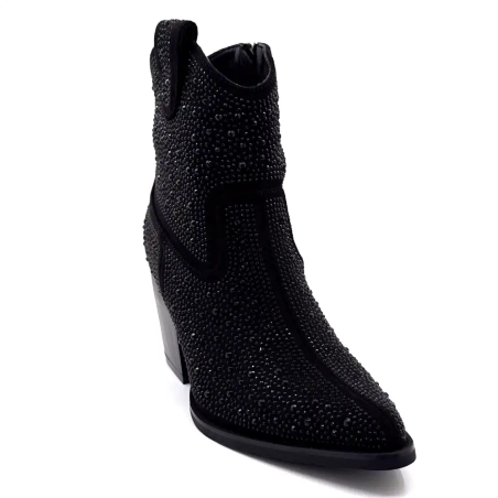 Ivoire 228.1120.2201 Strass Noir Ivoire Chaussures