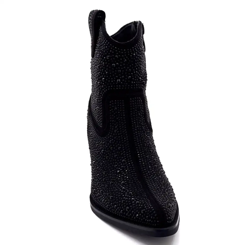 Ivoire 228.1120.2201 Svarte strass Ivoire Chaussures