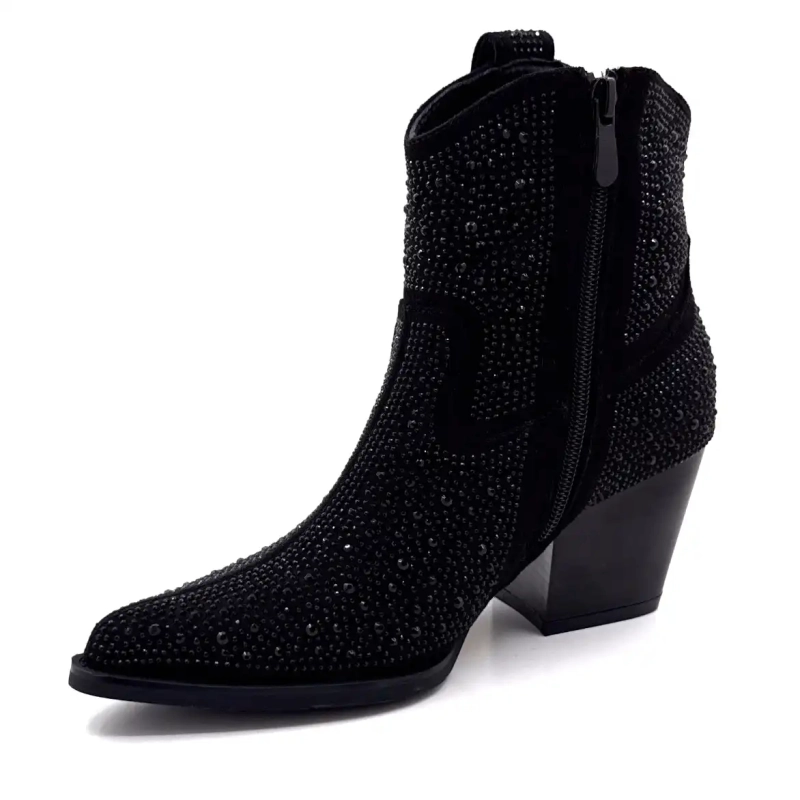 Ivoire 228.1120.2201 Black Rhinestones Ivoire Chaussures