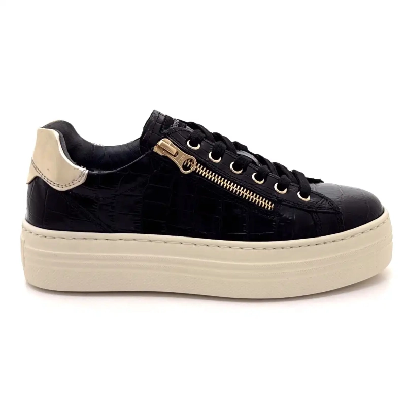 Nero Giardini 14186 D 100 Cuero Coco Negro Ivoire Chaussures