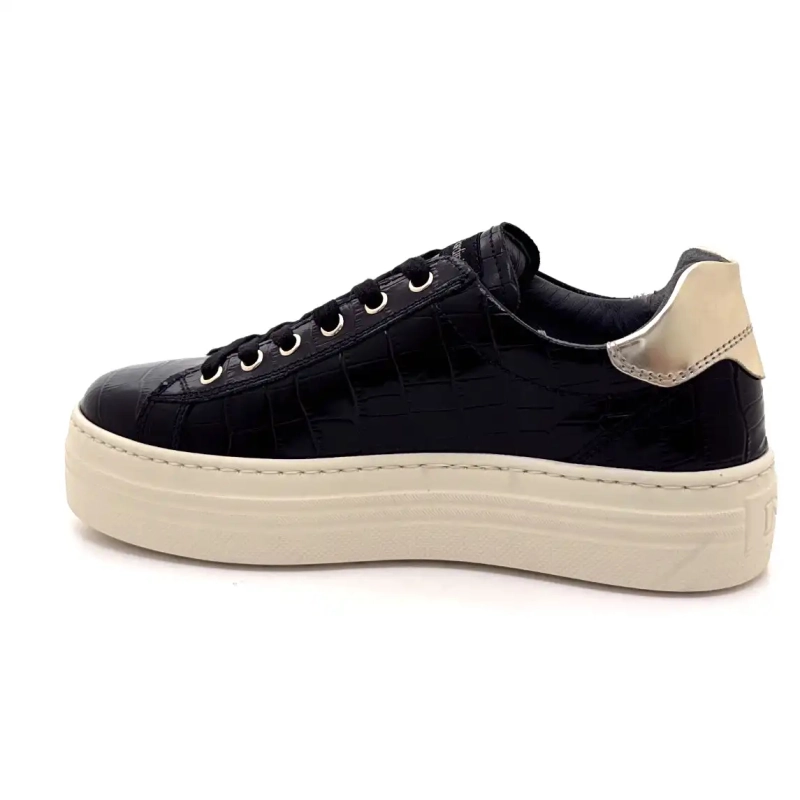 Nero Giardini 14186 D 100 Μαύρο δέρμα Coco Ivoire Chaussures