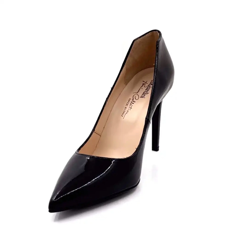 Nero Giardini 11041 Ze 100 Czarnych Lakierowanych Skór Ivoire Chaussures