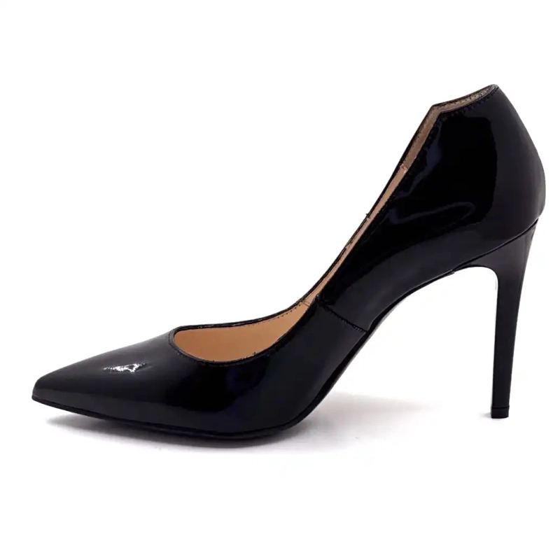 Nero Giardini 11041 av 100 svart lakkskinn Ivoire Chaussures