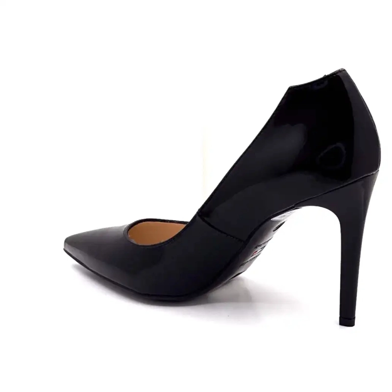 Nero Giardini 11041 Of 100 Black Patent Leather Ivoire Chaussures