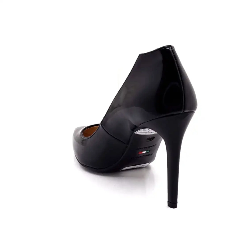 Nero Giardini 11041 af 100 sort laklæder Ivoire Chaussures