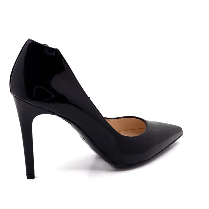 Nero Giardini 11041 De 100 Cuir Vernis Noir Ivoire Chaussures