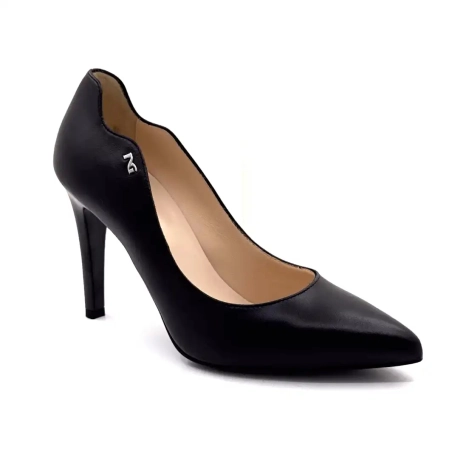 Nero Giardini 11070 De 100 Cuir Noir Ivoire Chaussures