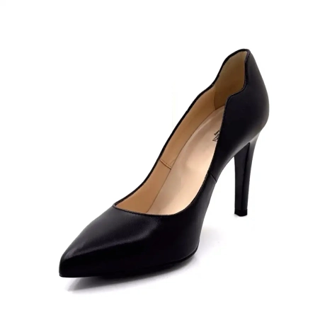 Nero Giardini 11070 De 100 Cuir Noir Ivoire Chaussures