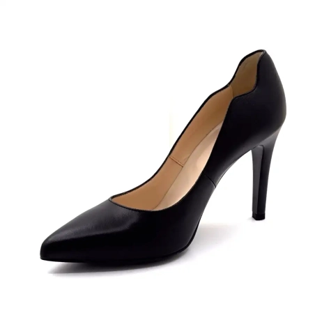Nero Giardini 11070 De 100 Cuir Noir Ivoire Chaussures