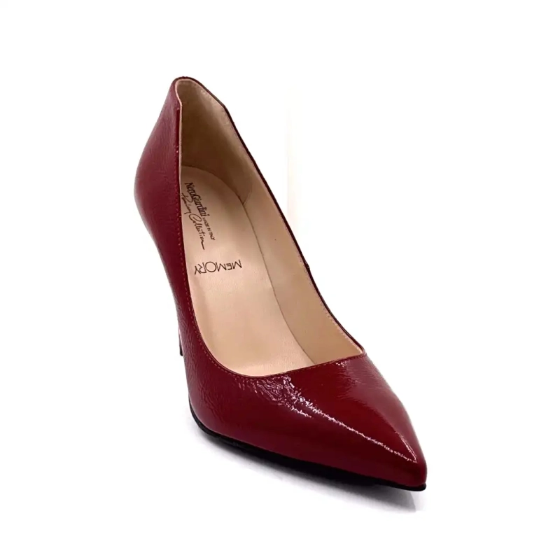Nero Giardini 14422 Burgundy lackläder Ivoire Chaussures