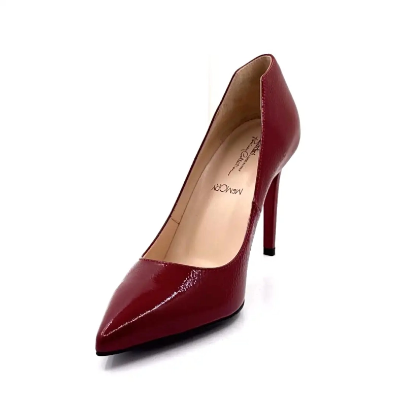 Nero Giardini 14422 Burgund Laklæder Ivoire Chaussures