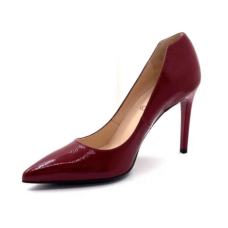 Nero Giardini 14422 Burgund Laklæder Ivoire Chaussures