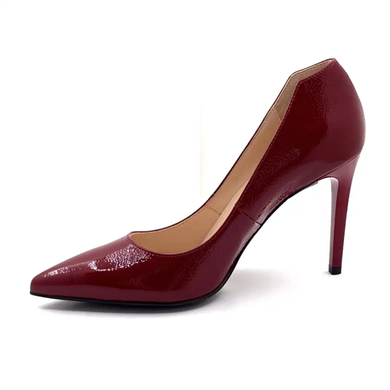 Nero Giardini 14422 Burgundy lackläder Ivoire Chaussures