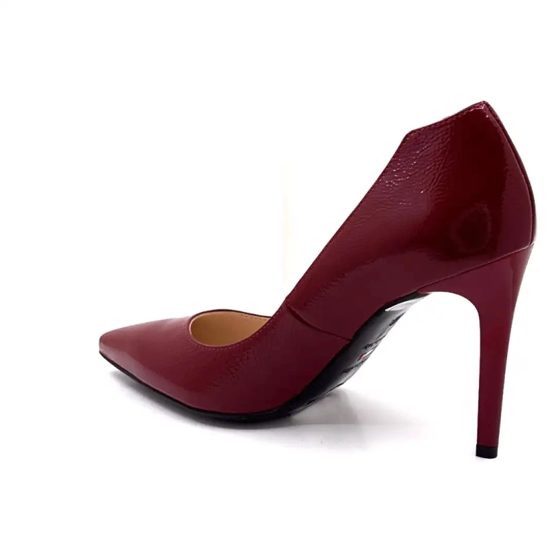 Nero Giardini 14422 Burgundy lackläder Ivoire Chaussures