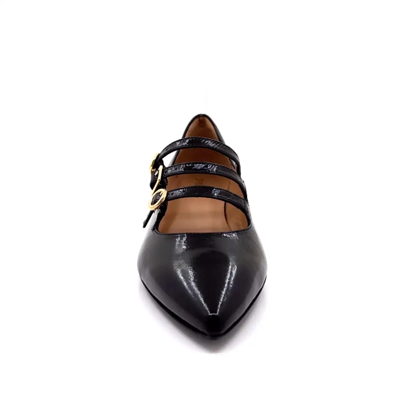 Ivoire Q3520 Sort patentlæder Ivoire Chaussures