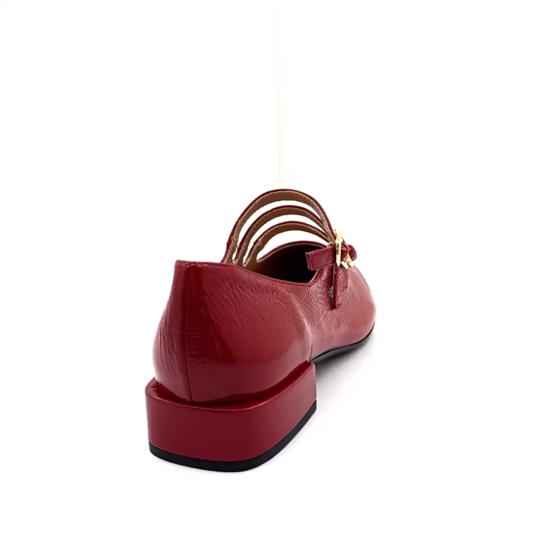 Ivoire Q3520 piros lakkbőr Ivoire Chaussures