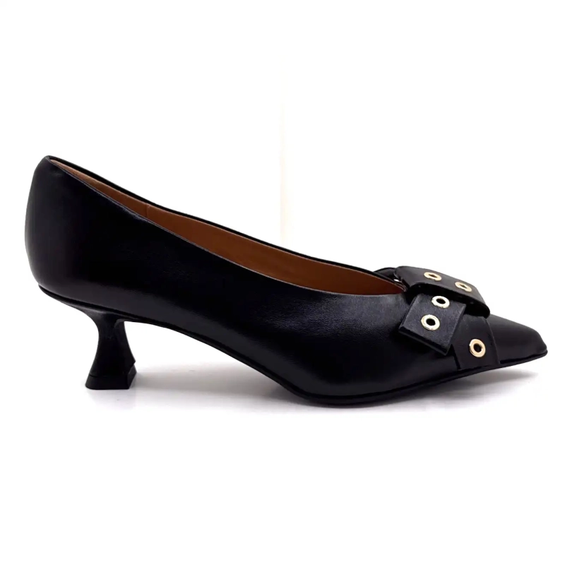 Ivoire X1522 Piele neagră Ivoire Chaussures