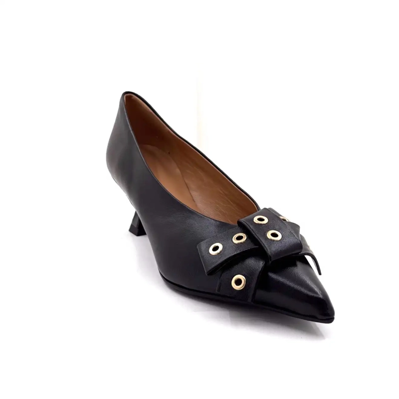 Ivoire X1522 Cuir Noir Ivoire Chaussures