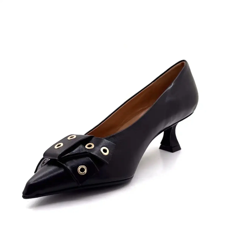 Ivoire X1522 Piele neagră Ivoire Chaussures