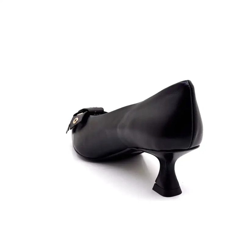 Ivoire X1522 Zwart Leer Ivoire Chaussures