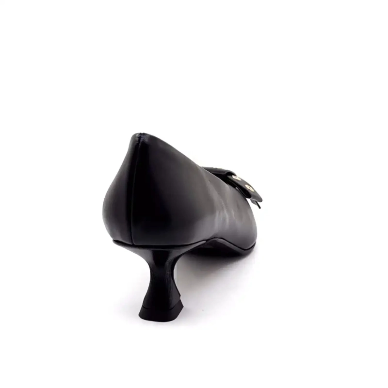 Ivoire X1522 Svart Läder Ivoire Chaussures