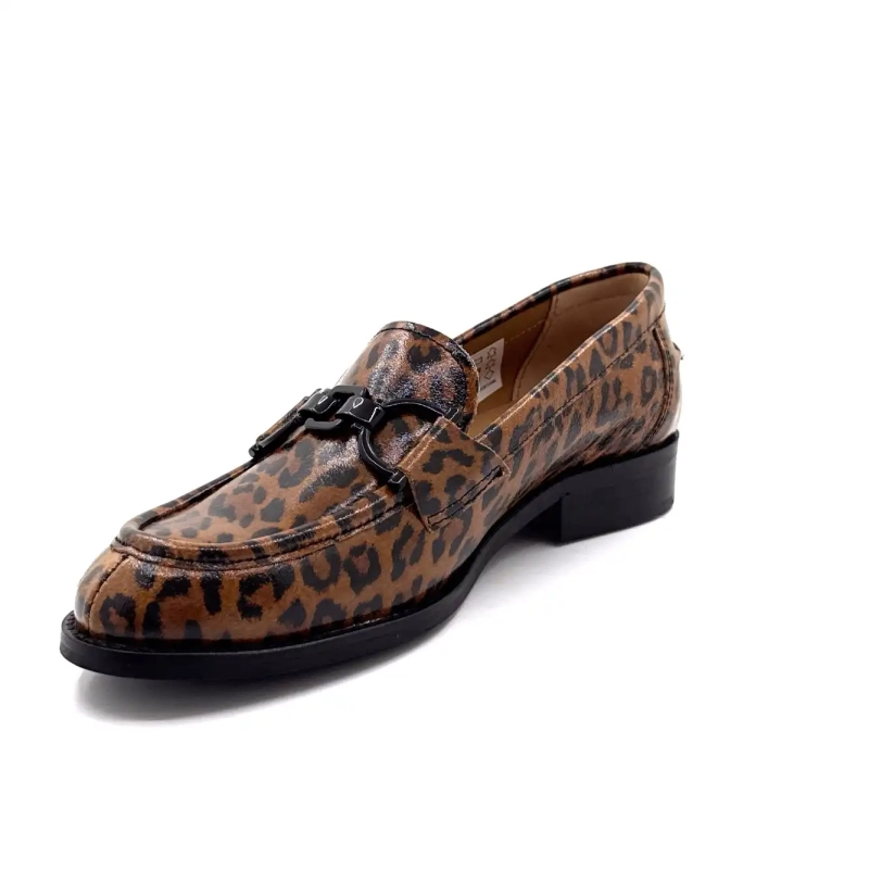 Ivoire 13872 Leo Patent Leather Ivoire Chaussures