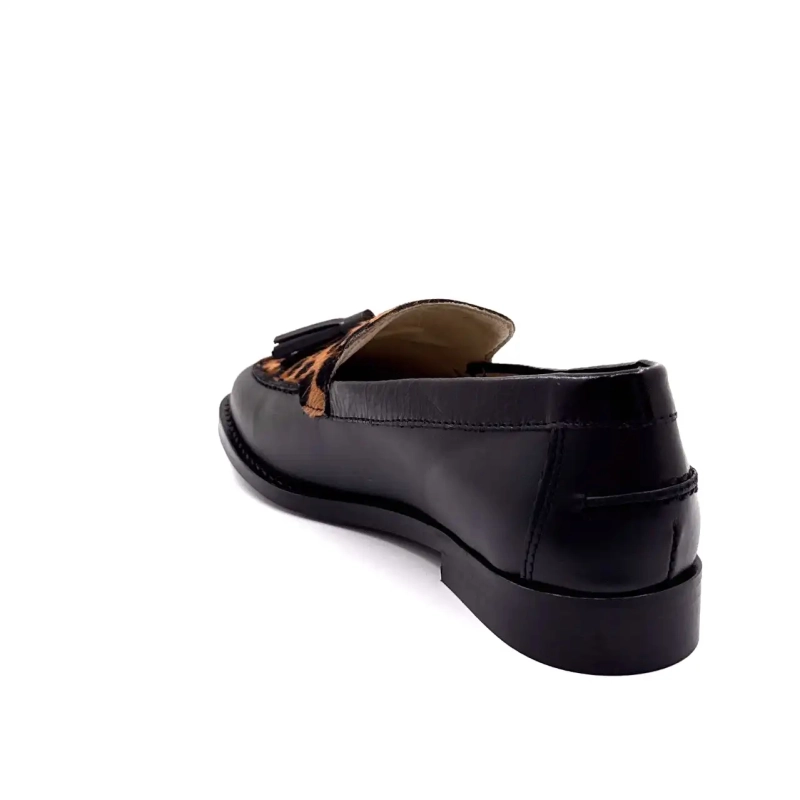 Ivoire 13543 Fekete Bőr & Oroszlán Ivoire Chaussures