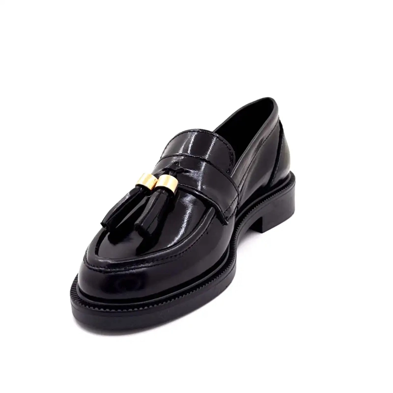 Ivoire 4823 Pelle smaltata nera Ivoire Chaussures