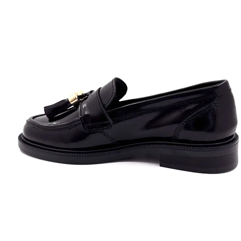 Ivoire 4823 Pelle smaltata nera Ivoire Chaussures