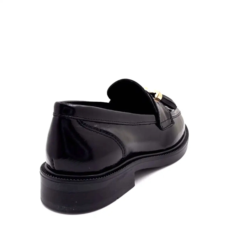 Ivoire 4823 Piele glazurată neagră Ivoire Chaussures