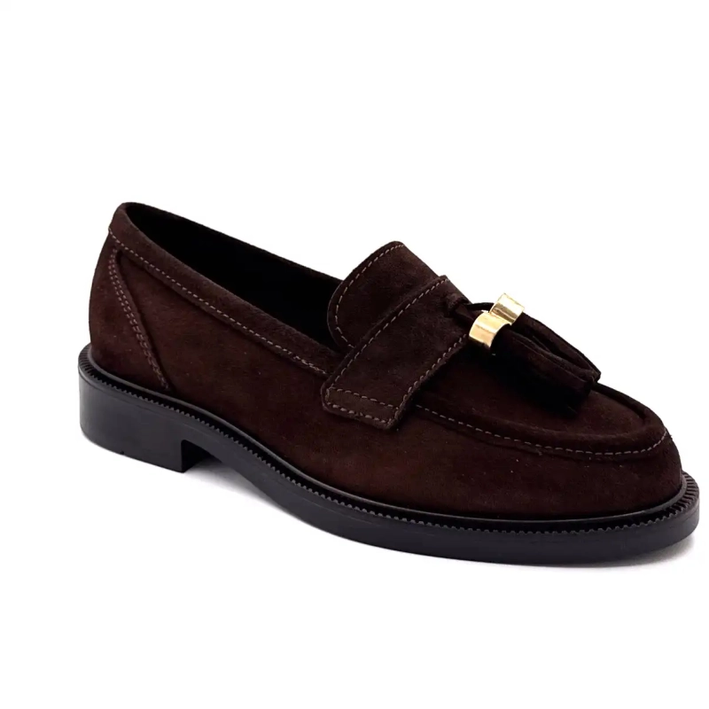 Ivoire 4823 Kaffee Wildleder Ivoire Chaussures