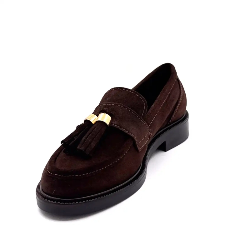 Ivoire 4823 Cafea Suede Ivoire Chaussures