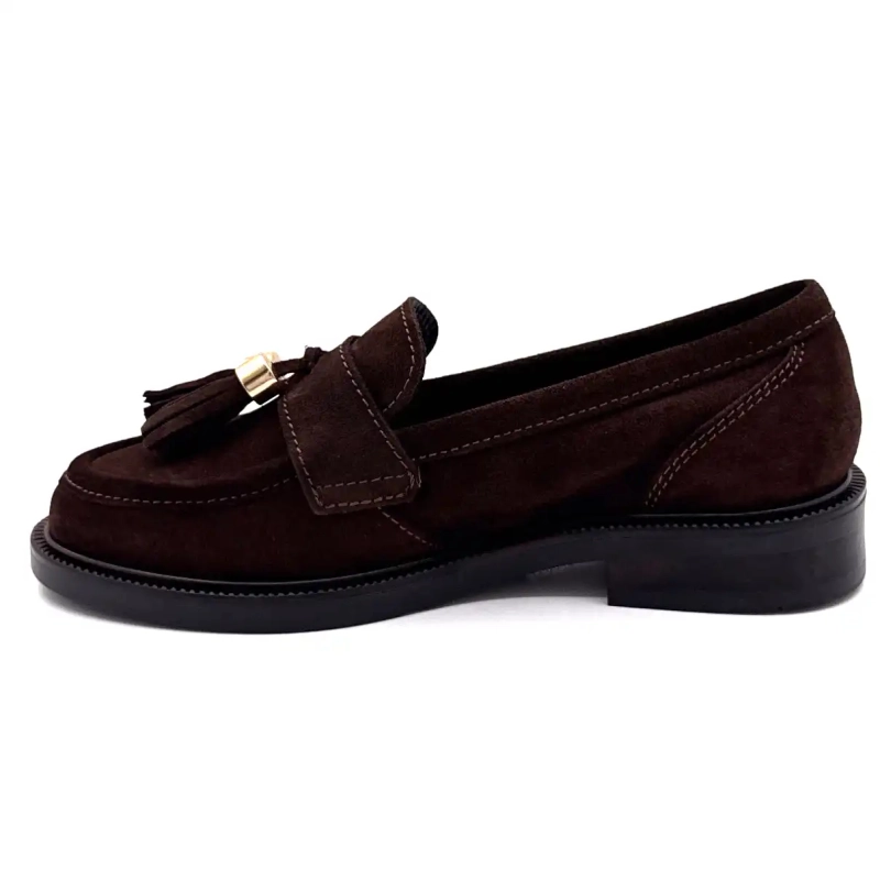 Ivoire 4823 Daim Café Ivoire Chaussures