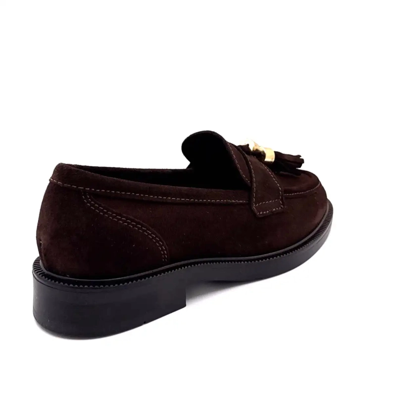 Ivoire 4823 Coffee Suede Ivoire Chaussures