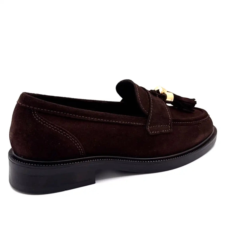 Ivoire 4823 Cafea Suede Ivoire Chaussures
