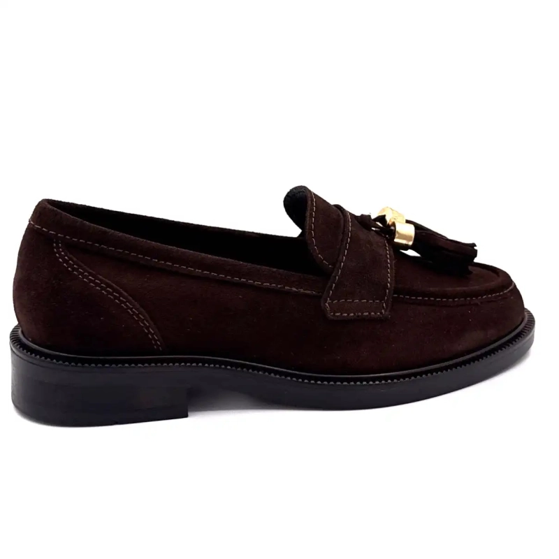 Ivoire 4823 Kaffe Semsket skinn Ivoire Chaussures
