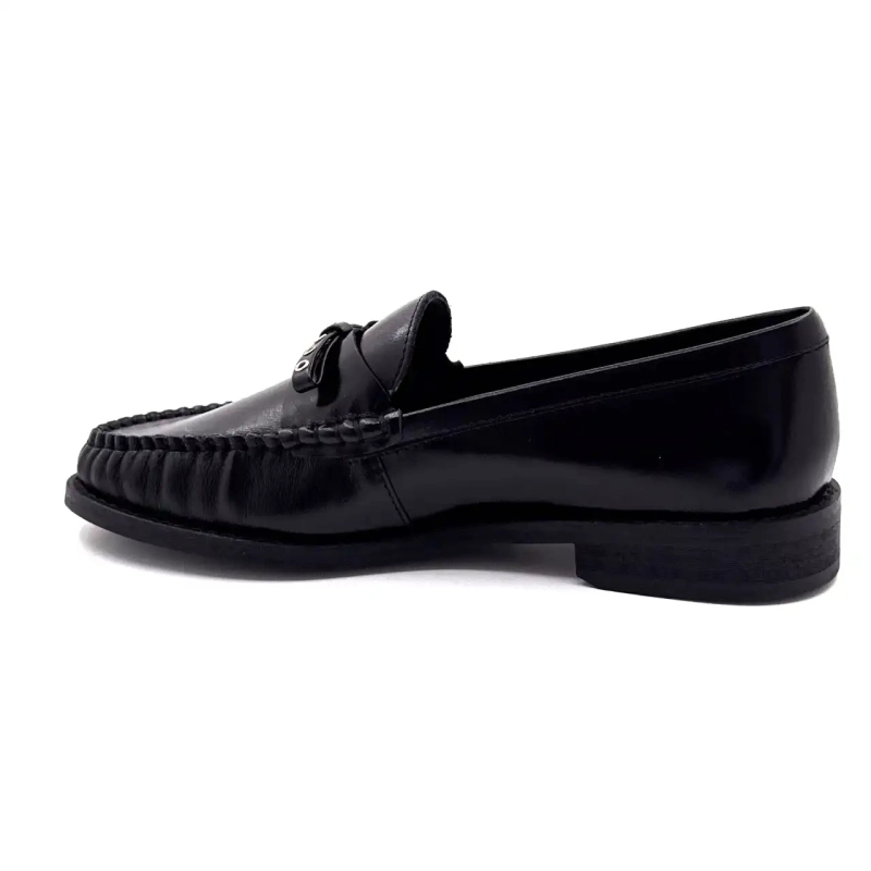 Inuovo Lfg 004 Pelle Nera Ivoire Chaussures
