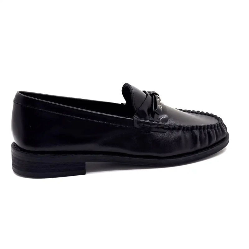 Inuovo Lfg 004 Couro Preto Ivoire Chaussures