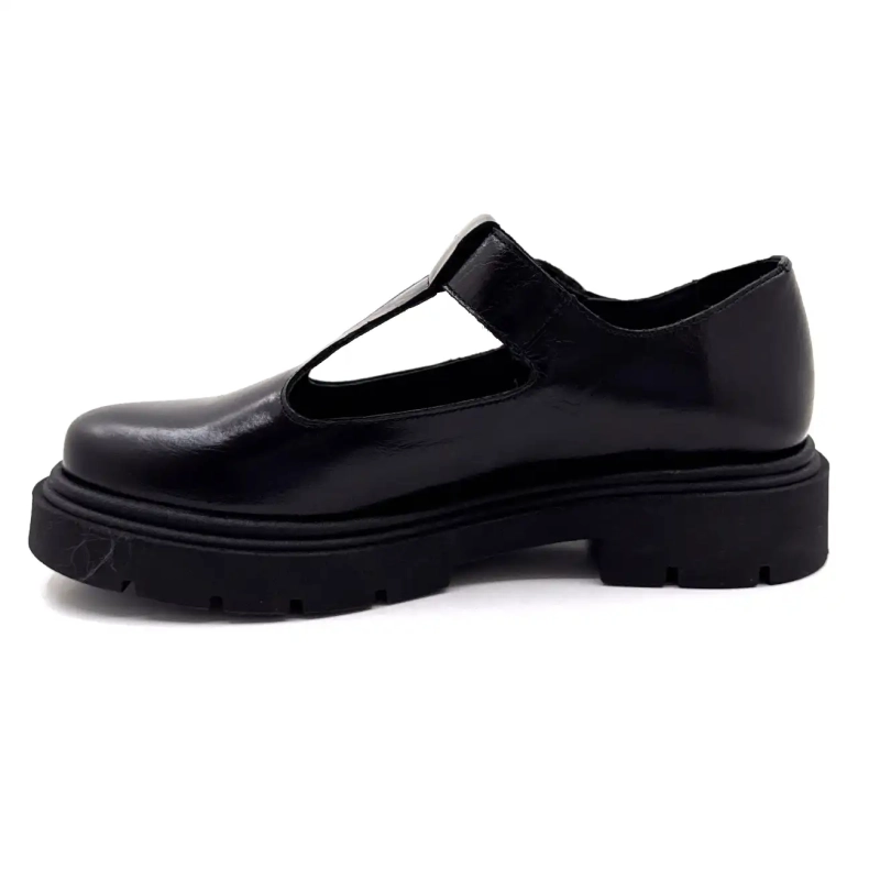 Ivoire 66141 Svart läder Ivoire Chaussures
