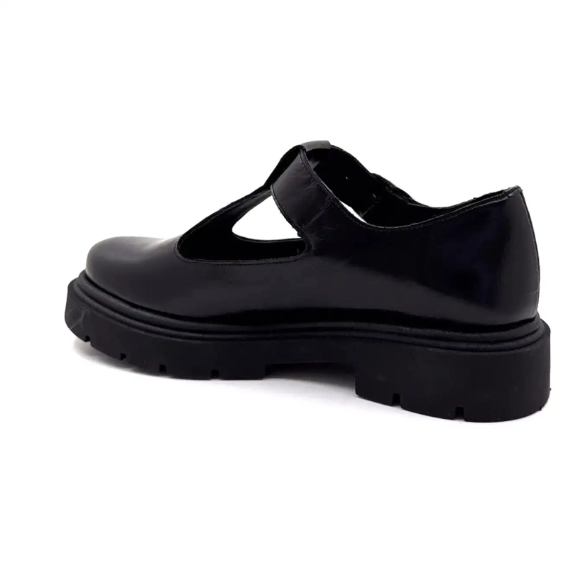 Ivoire 66141 Fekete Bőr Ivoire Chaussures