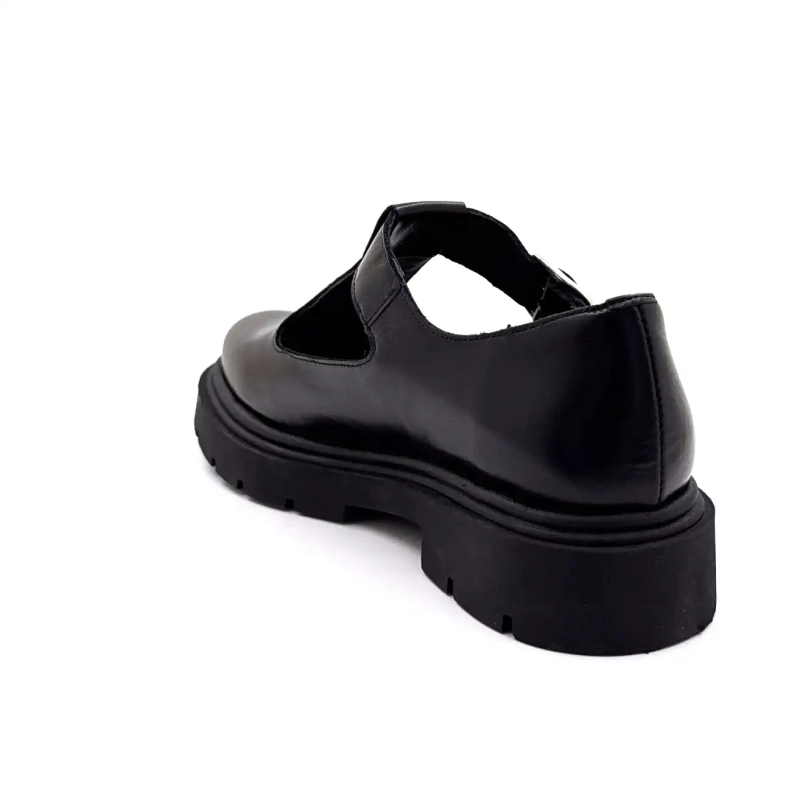 Ivoire 66141 Cuir Noir Ivoire Chaussures