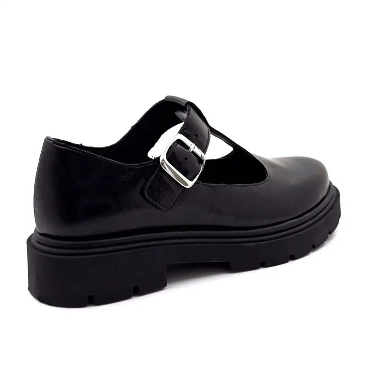 Ivoire 66141 Svart läder Ivoire Chaussures