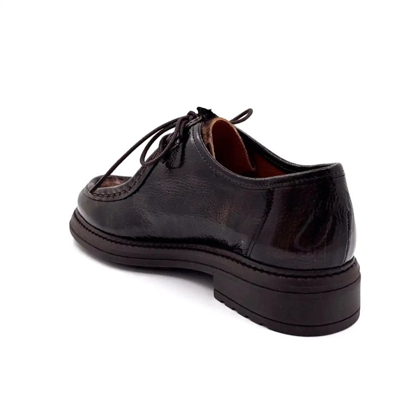 Ivoire Cv 6407 Laklæder Brun Metal & Leo Ivoire Chaussures