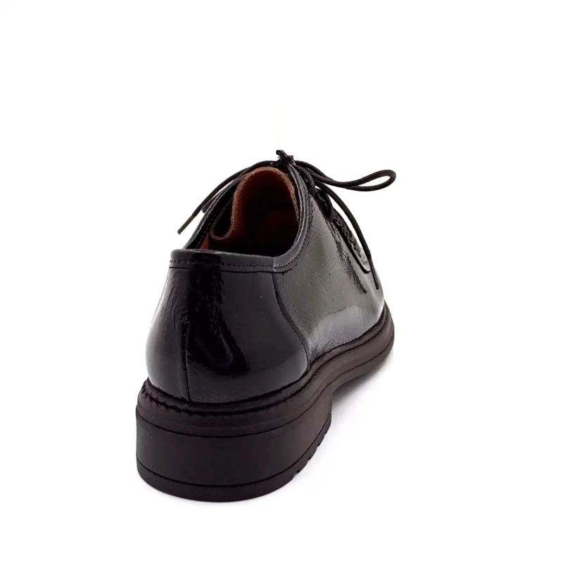 Ivoire Cv 6407 Patentskinn Brunt Metall & Leo Ivoire Chaussures