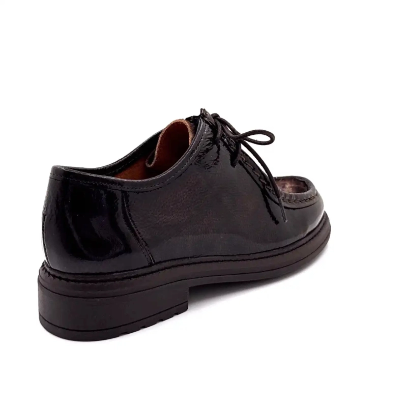 Ivoire Cv 6407 Pelle verniciata Marrone Metallo e Leo Ivoire Chaussures