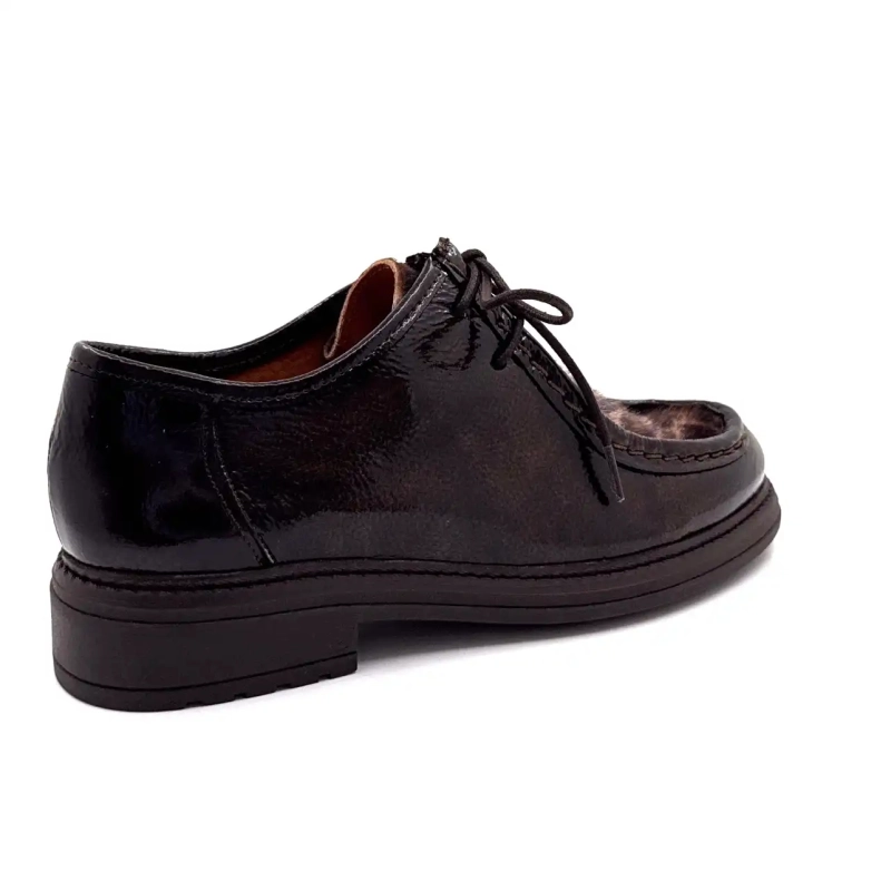 Ivoire Cv 6407 Laklæder Brun Metal & Leo Ivoire Chaussures